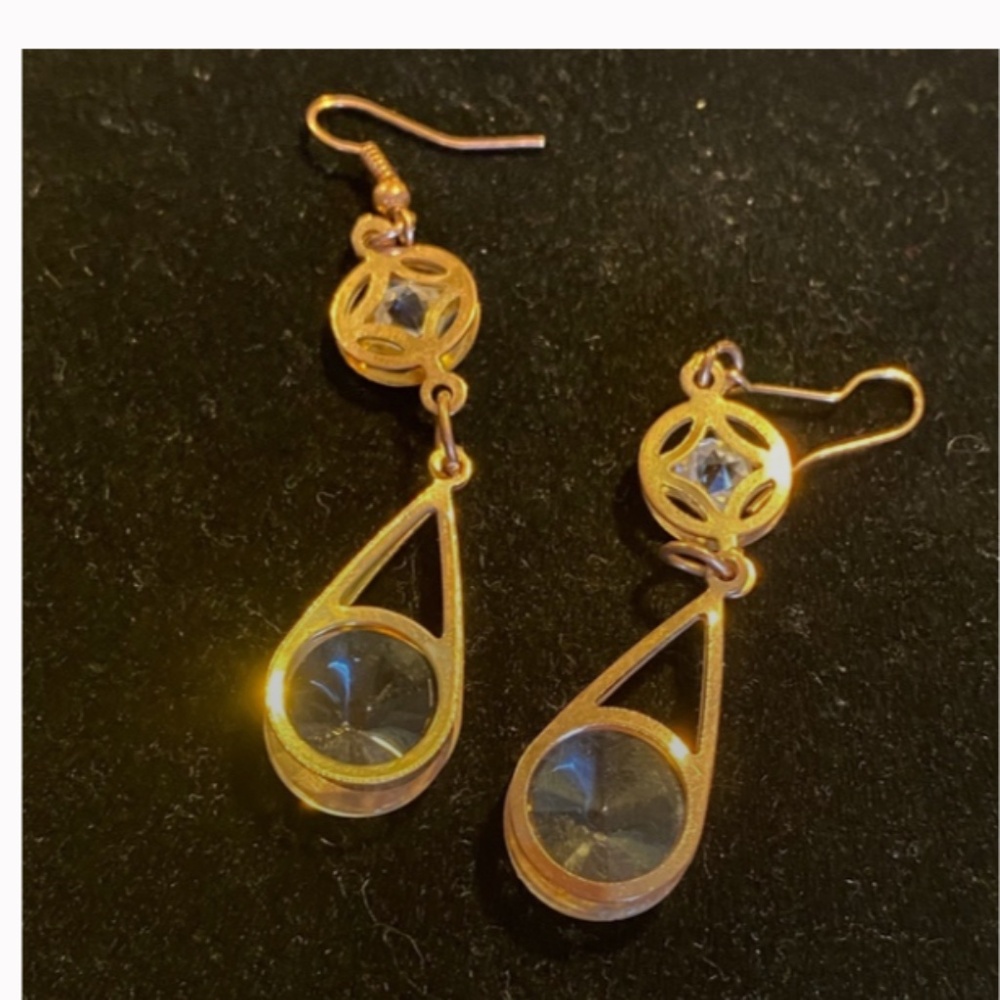Crystal Dangle Earrings